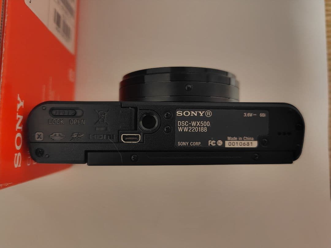 SONY Cyber-shot DSC-WX500 ブラック