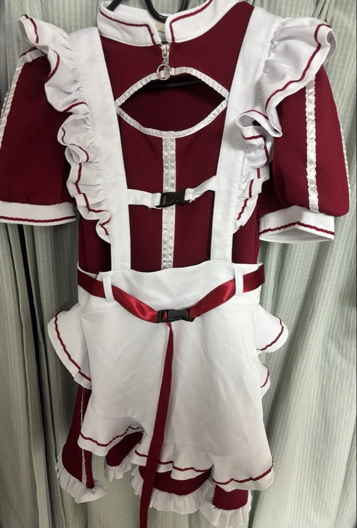 malymoom マリームーン アクセントラインハーネスジャージメイド　レッド