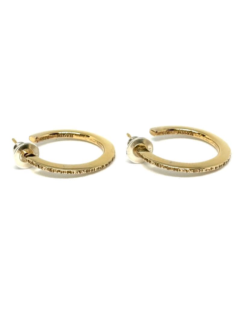 超美品 箱付 タグ付 HARIM ハリム レインピアス K18コーティング