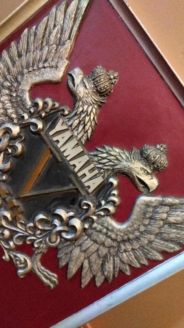 【激レア】YAMAHA★ヤマハ　Vメイト　バイク／レア看板　レトロ　希少