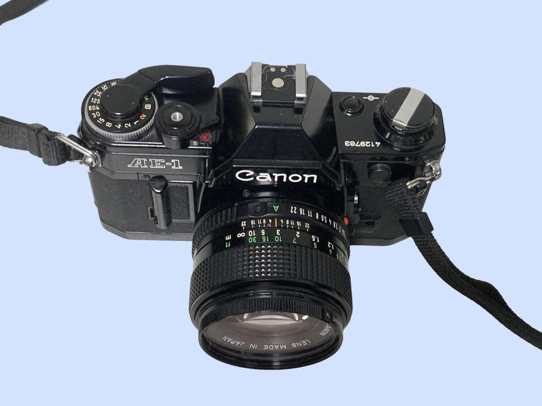 M7716 Canon AE-1 フィルムカメラ FD 50mm 1.4