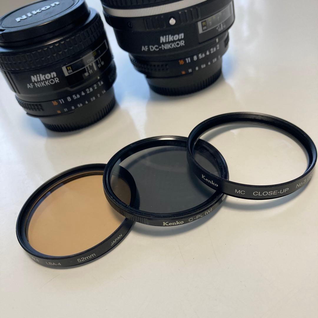 【ニコンオールド】50mm・105mm単焦点 各種フィルタセット