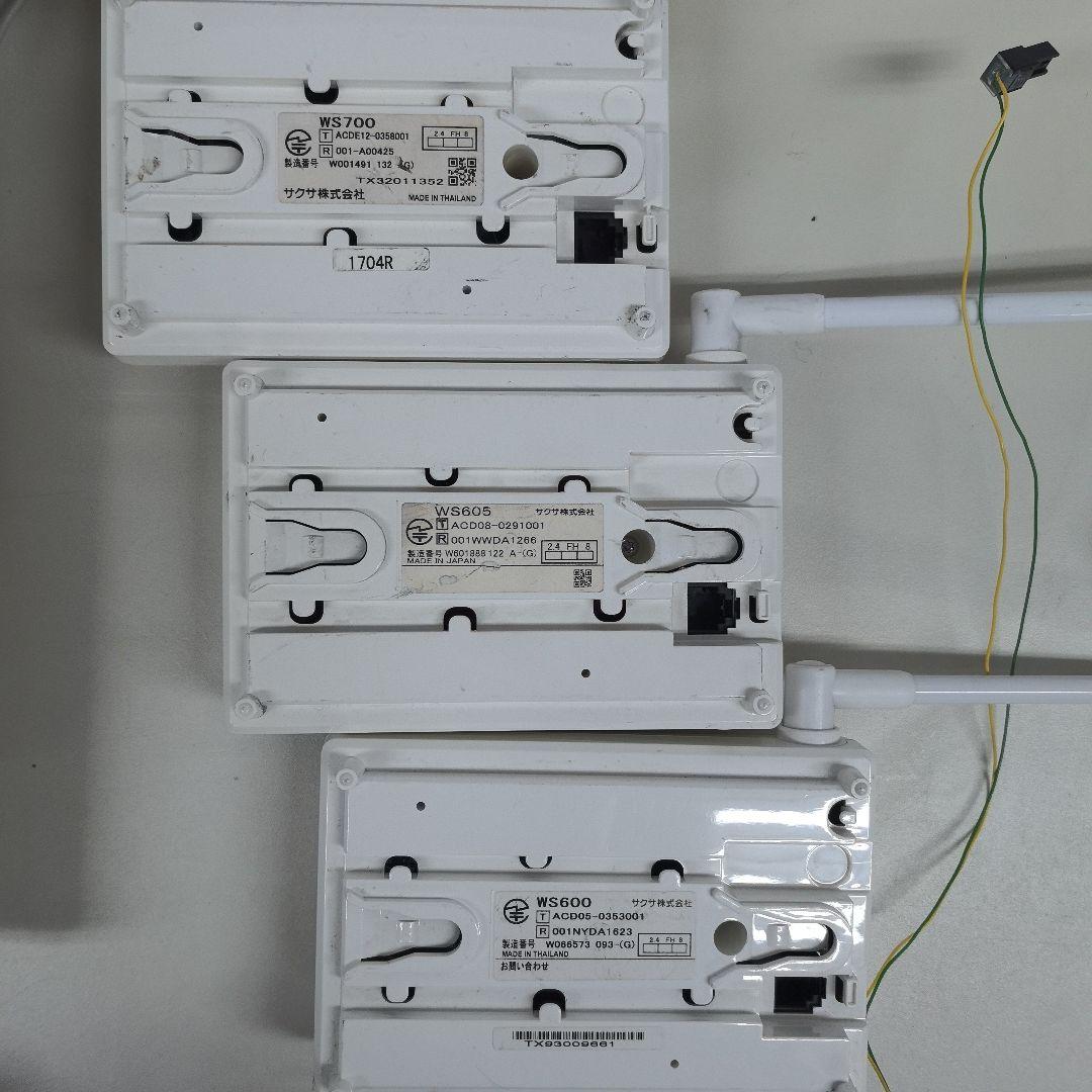 動作確認済　サクサ SAXA AGREA Hm700Ⅱ Pro 電話機セット