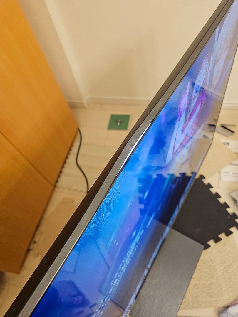 TCL55C745 2023年製　上部にへこみあり液晶テレビ量子ドット手渡しOK