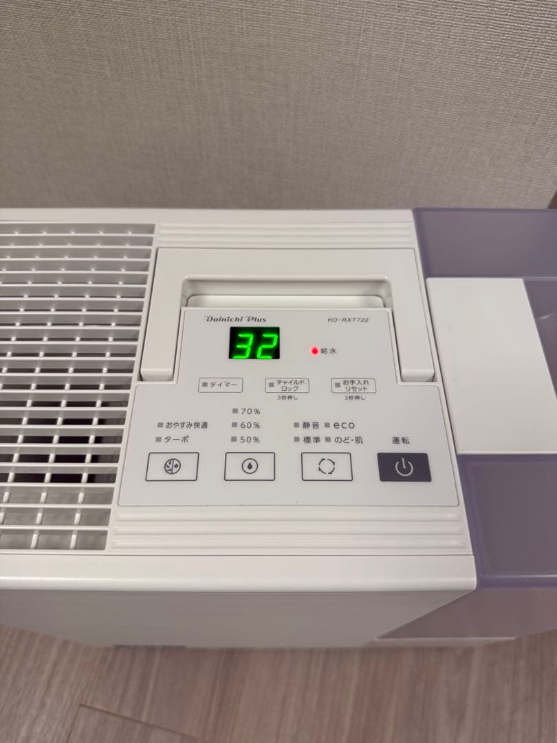 ダイニチ 加湿器 HD-RXT722(W)（2022年製）