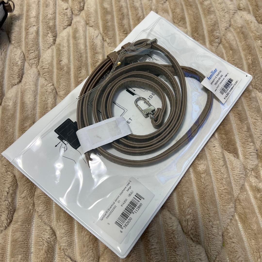 新品未使用familiar×ajew ファミリア iPhoneケース 手帳タイプ