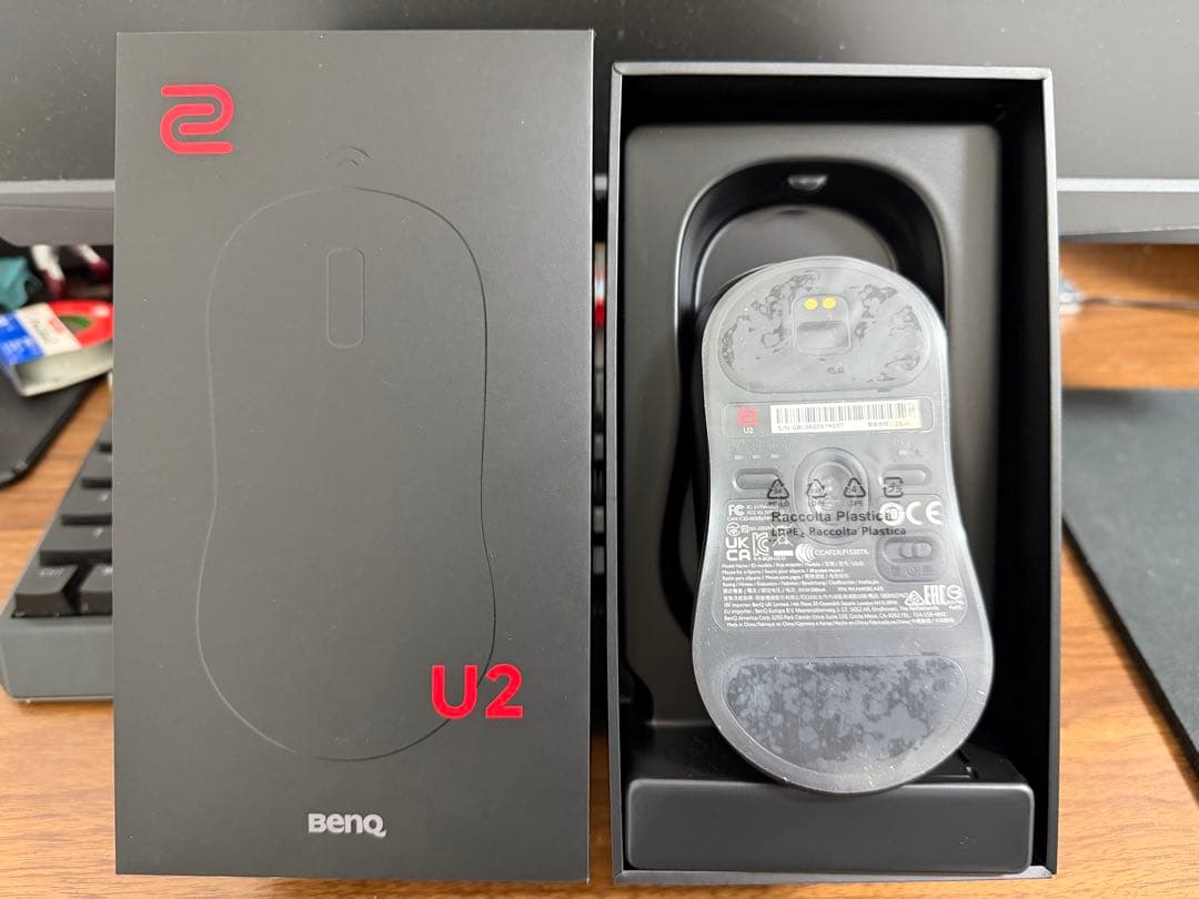 BenQ U2 ワイヤレスマウス 本体