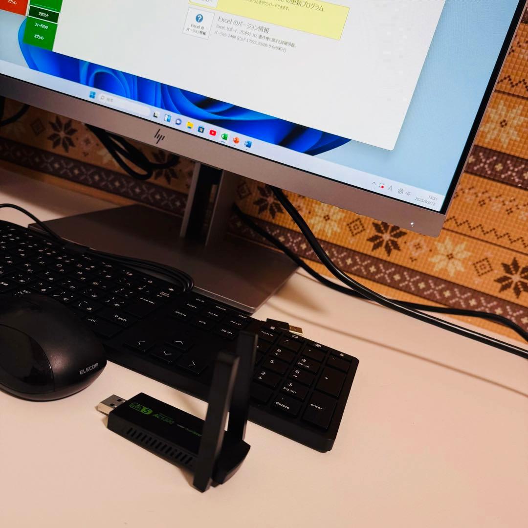 Y620 HPデスクトップSSDメモリ8Gサクサク動くWindows11オフィス