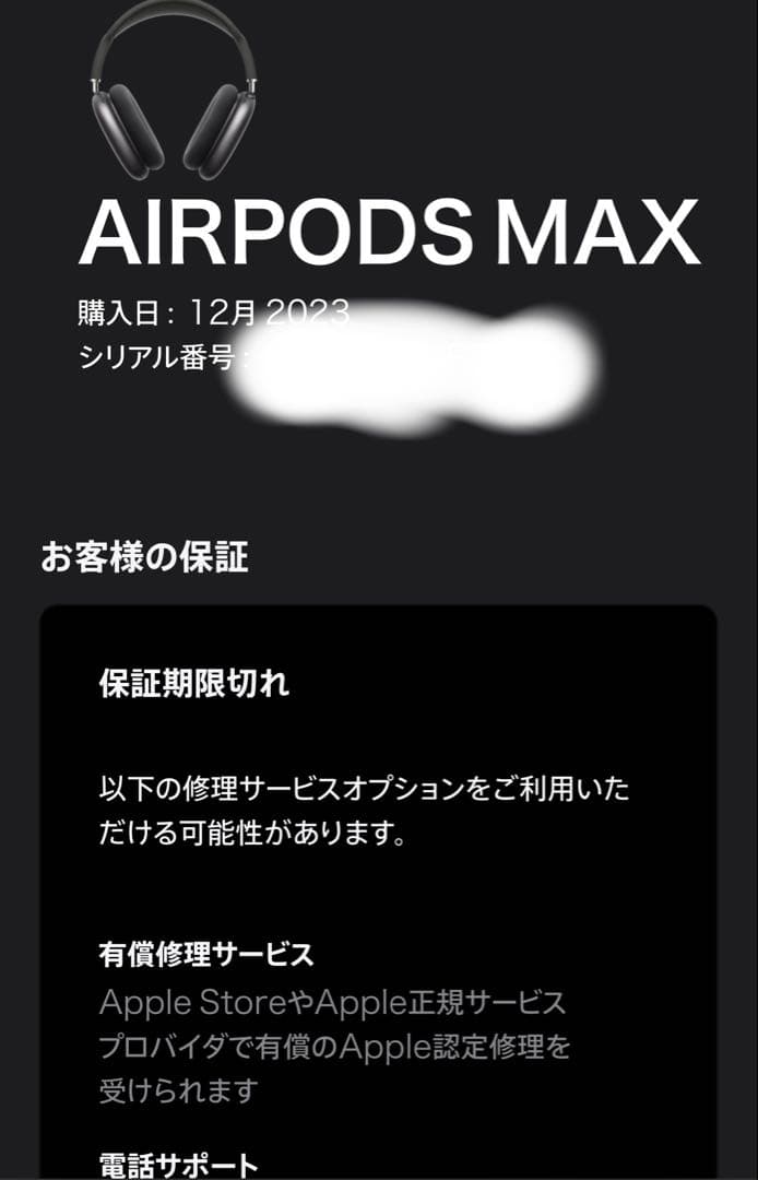 【美品】Apple AirPods Max シルバー