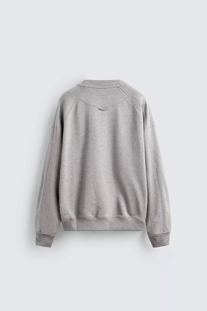 CHAMPION ® X ZARA パッチ クルーネック スウェットシャツ L