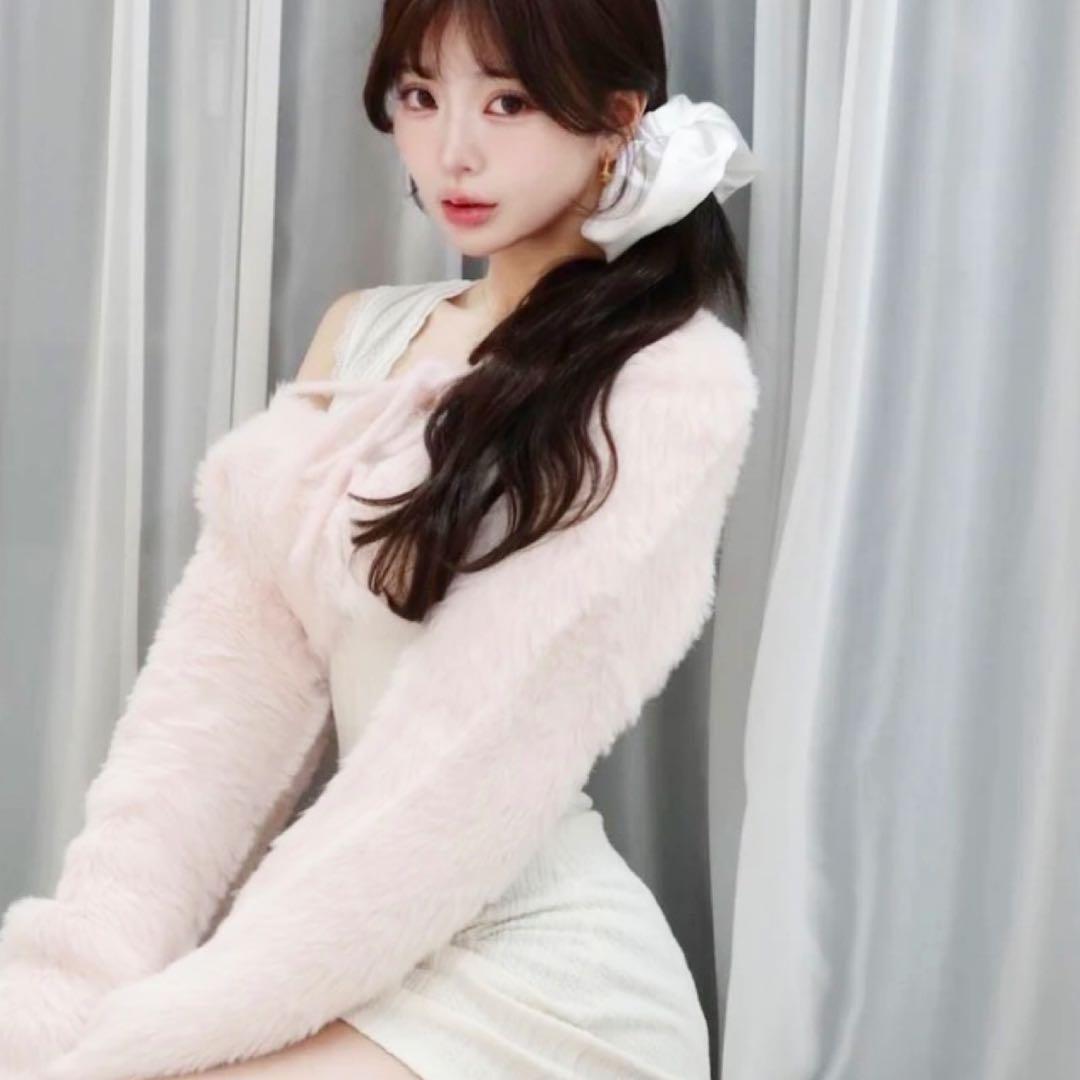 新品未開封　ダーリッチ　ケーブルニットソーセットミニワンピースdarich F