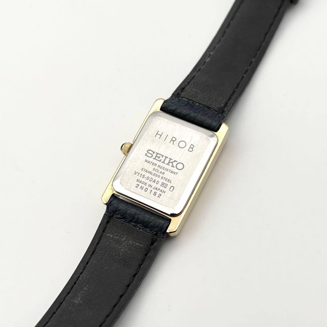 SEIKO x HIROB 別注 ソーラー 腕時計 レディース SZRW001