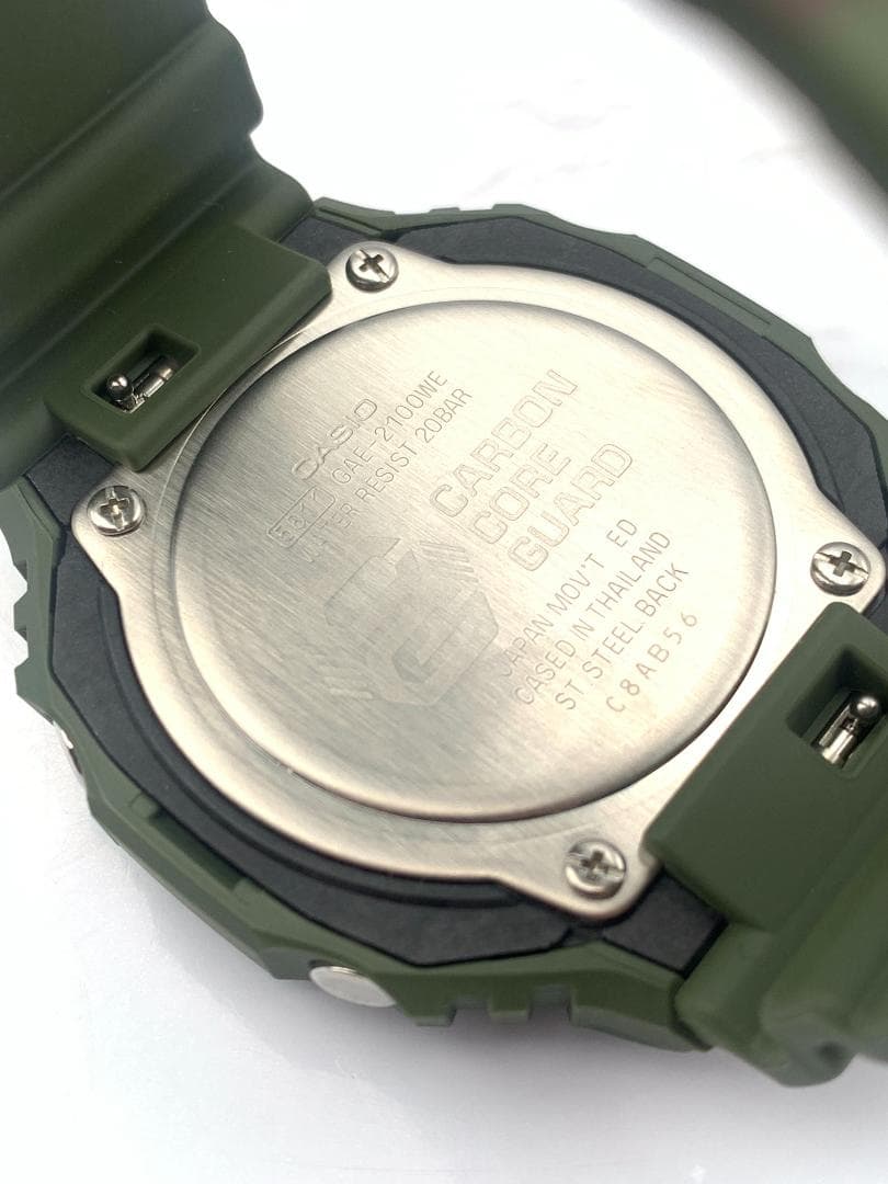 【稼動】CASIO G-SHOCK ジーショック GA-2100WE カモ柄