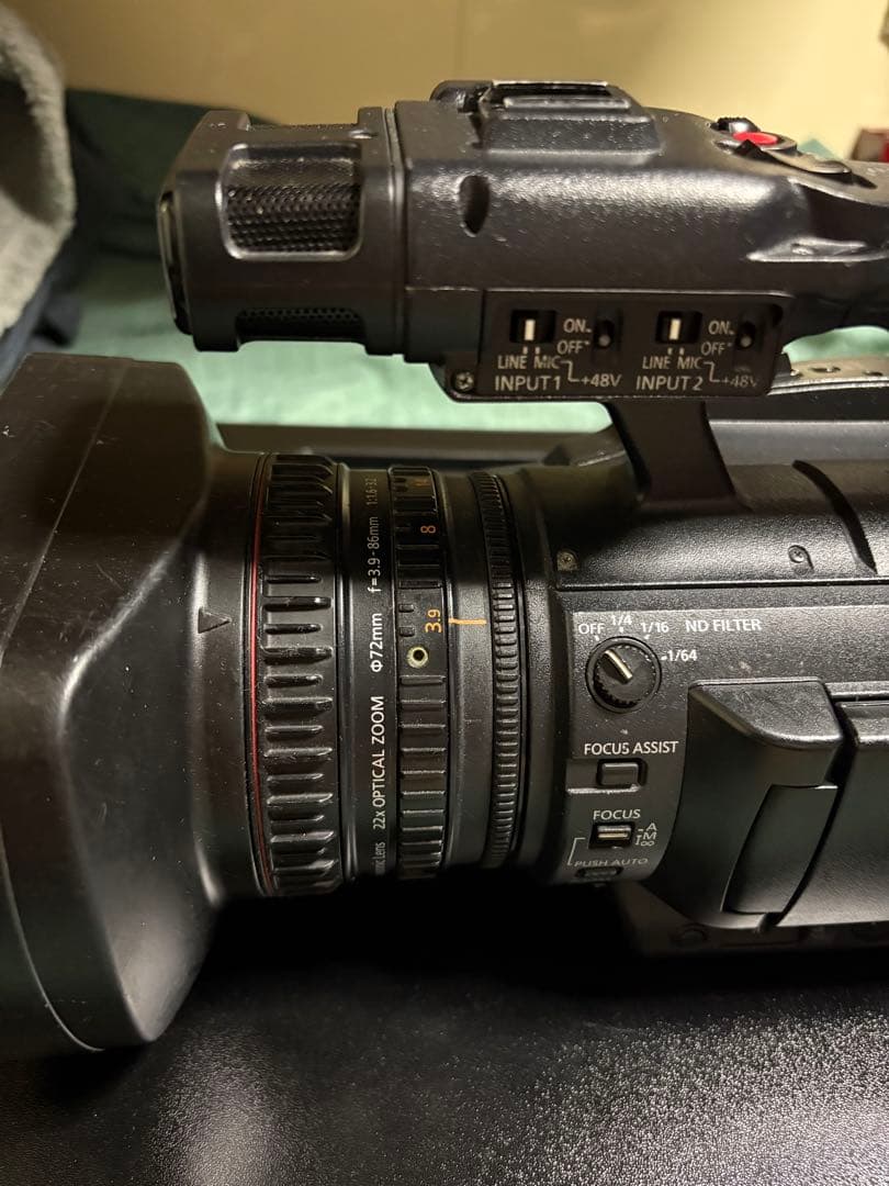 panasonic ac160a 付属品有りすぐ撮影出来ます　(若干の難あり)