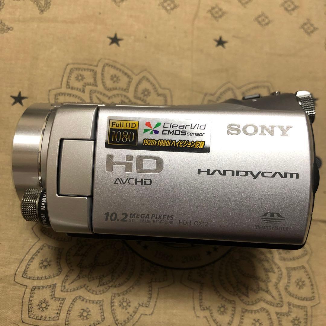 美品 SONY HDR-CX12 ビデオカメラ