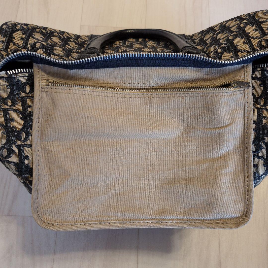 Christian Dior トロッター柄　ボストンバック