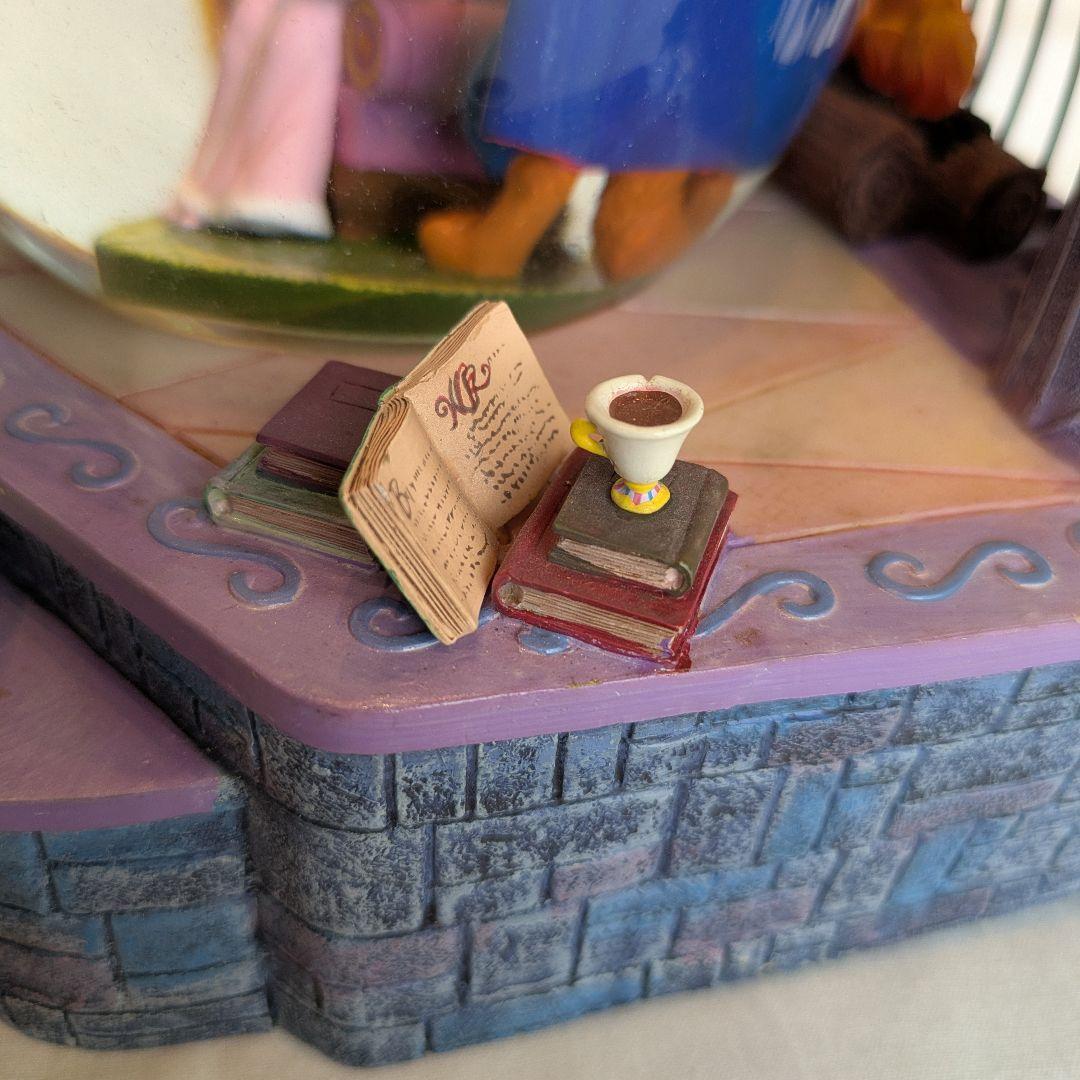 【スノードーム】美女と野獣 オルゴール付き