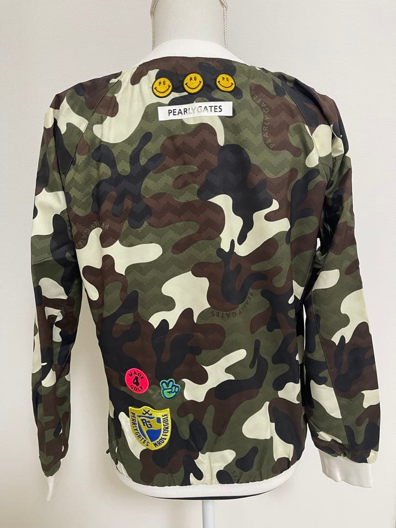 PEARLY GATES 迷彩柄ジャケット