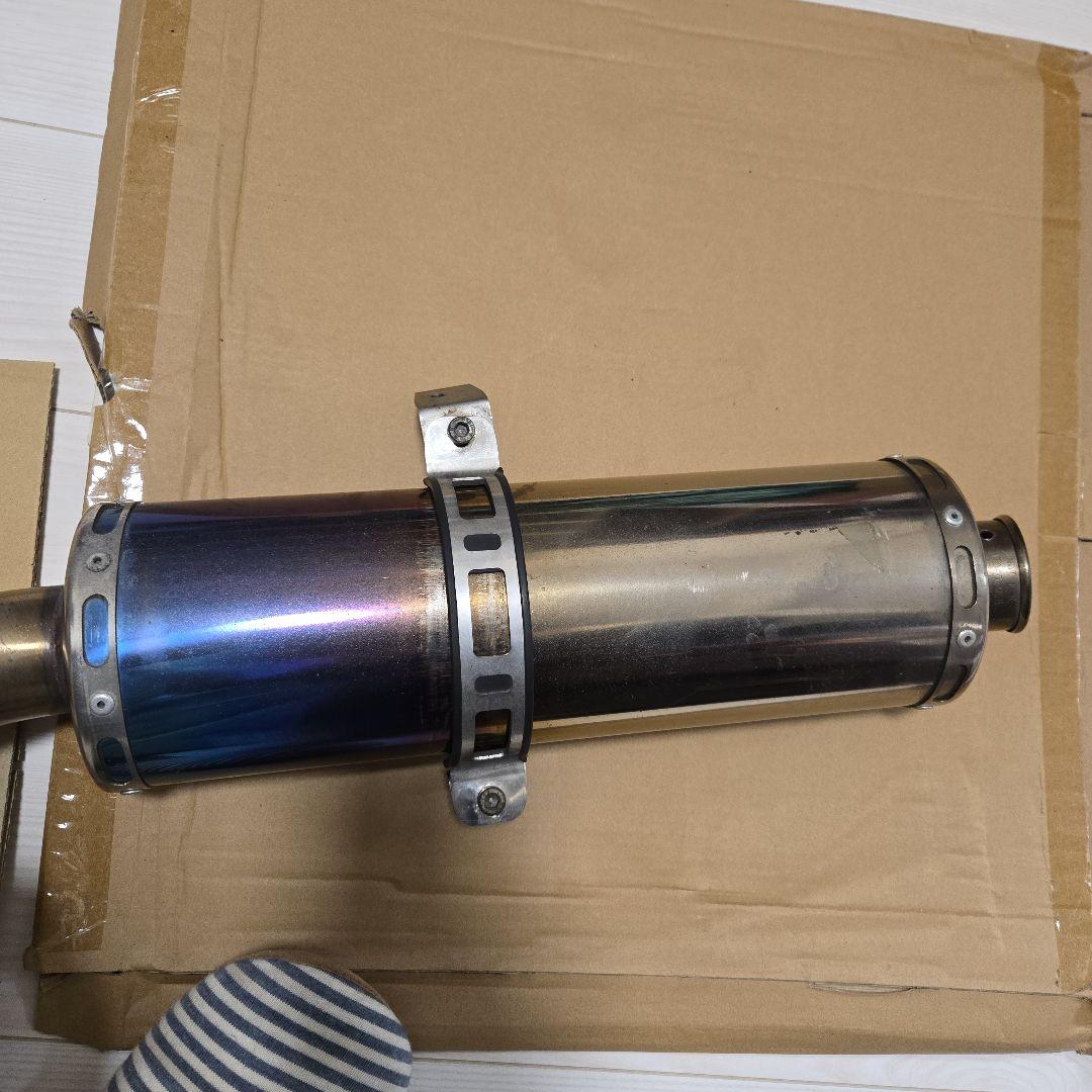 SC57用　チタン製　レーシングスリップオンマフラー