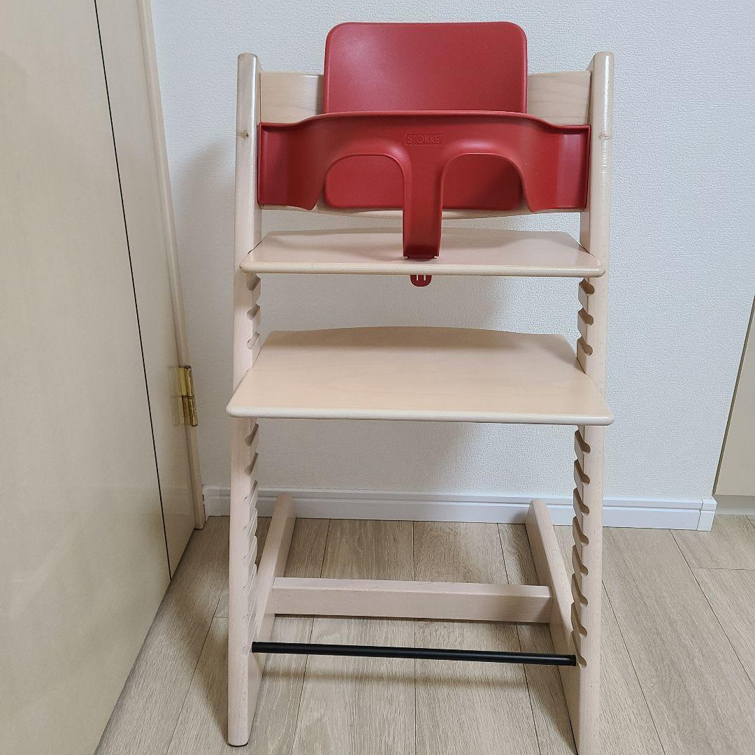 【STOKKE】トリップトラップ シリアル【4】ホワイトウォッシュ