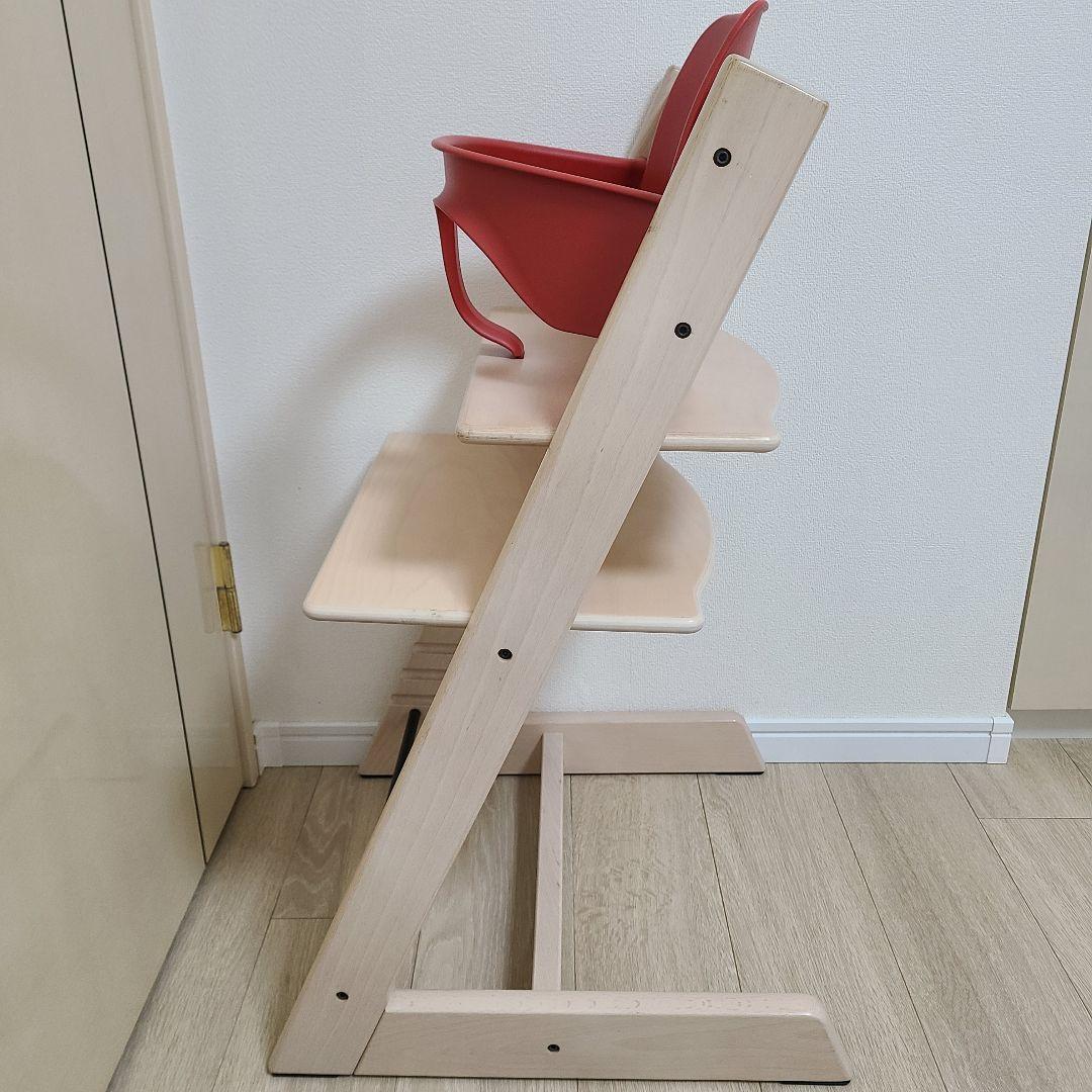 【STOKKE】トリップトラップ シリアル【4】ホワイトウォッシュ