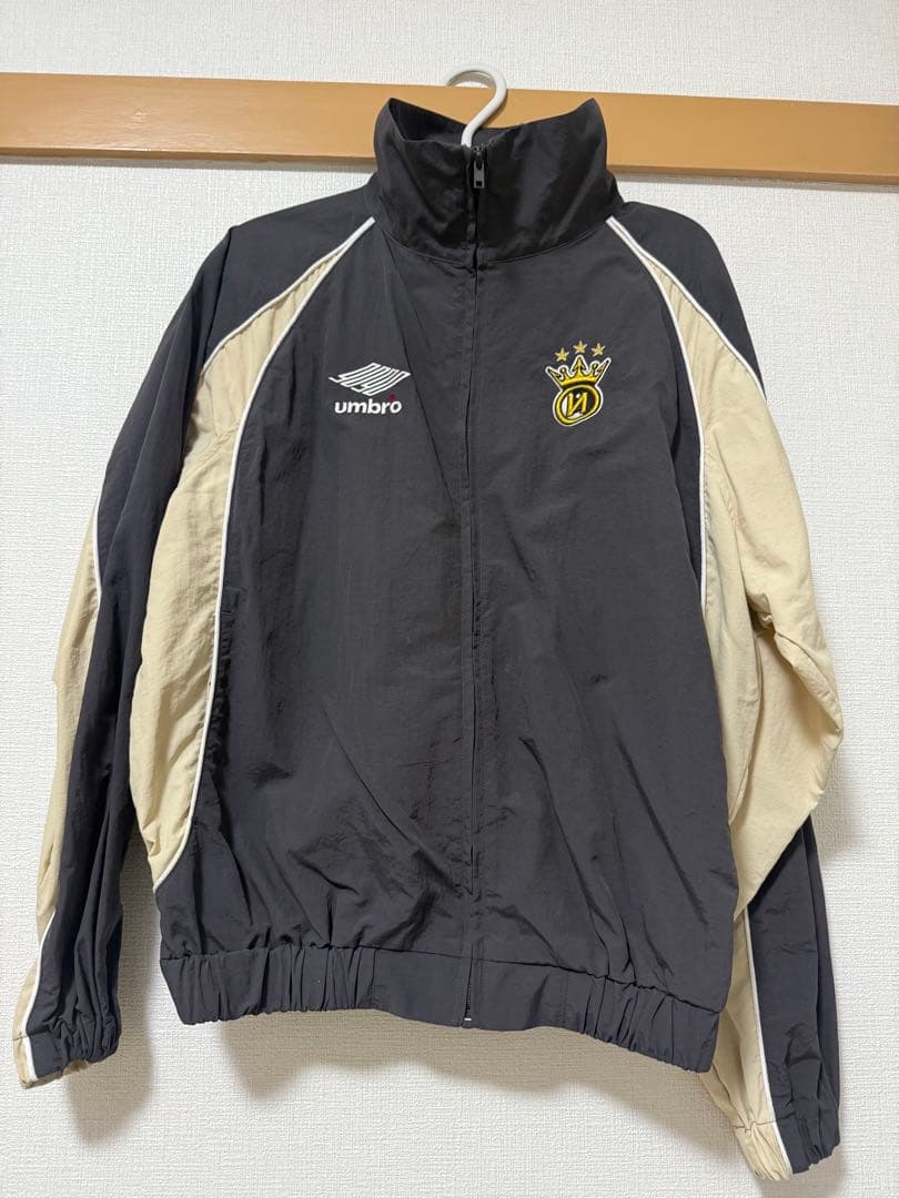 9090 × umbro Nylon Track JacketチャコールグレーL