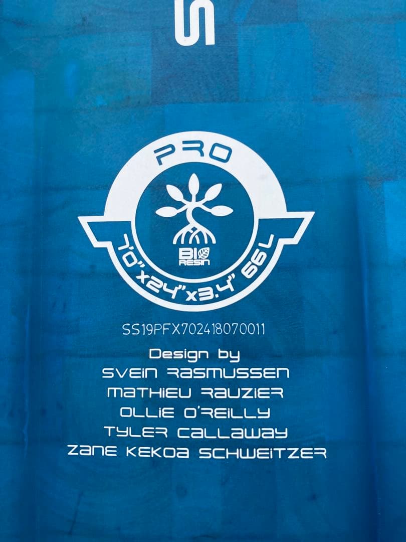 美品Starboard SUP Pro 7’0” x 24”（66L）2019