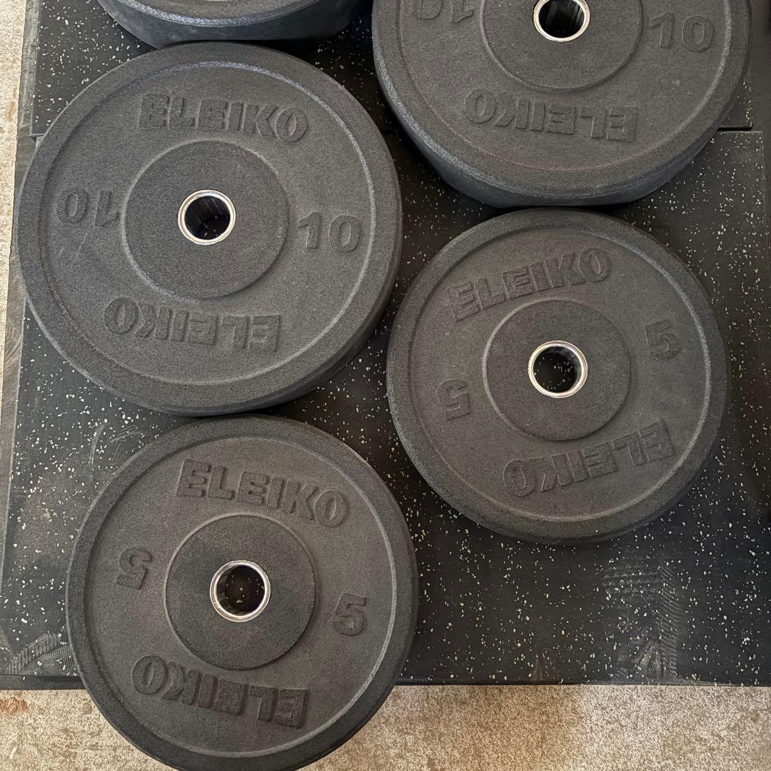 エレイコ　ELEIKO XFバンパープレート　100kgセット