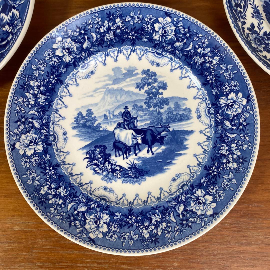ウェッジウッド　ブルー＆ホワイト　リミテッドエディション23cmプレート