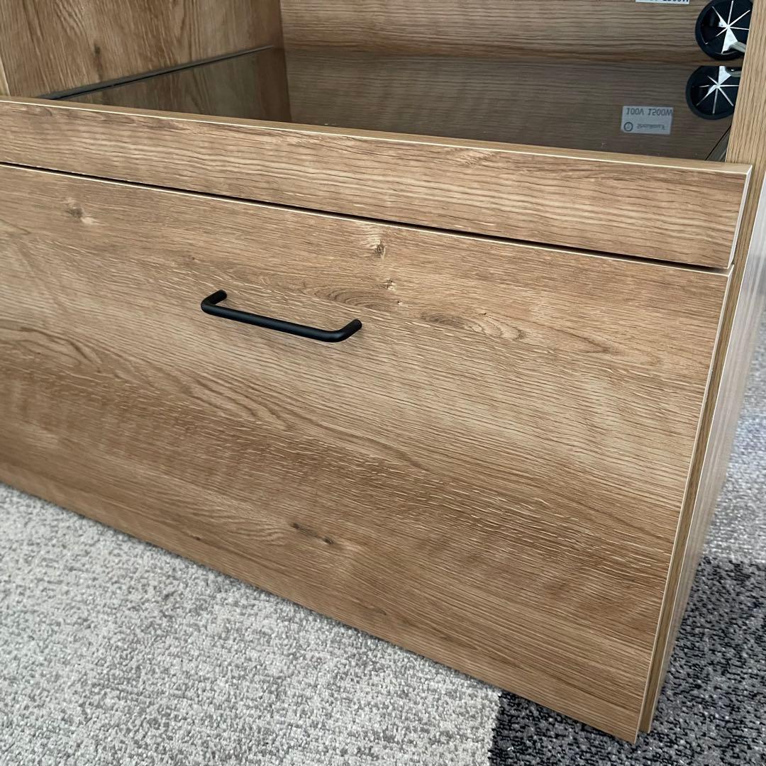 東京23区配送無料✨設置まで❗️キッチンカウンター　ワイド　幅120cm 美品