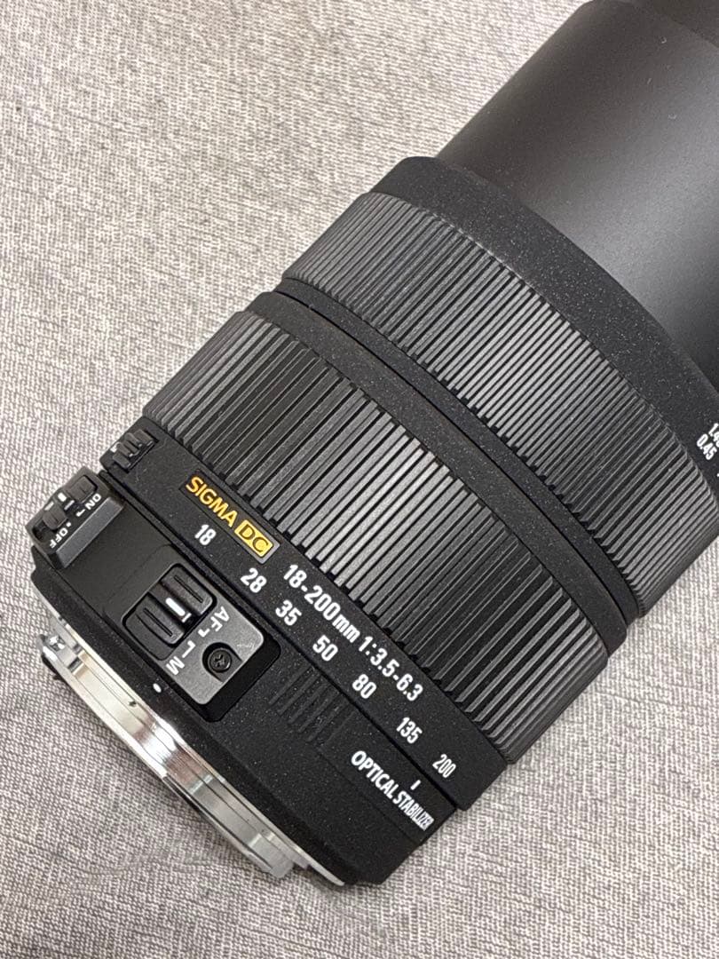 ⭐️美品⭐️ SIGMA 18-200mm 3.5-6.3 DC OS Canon