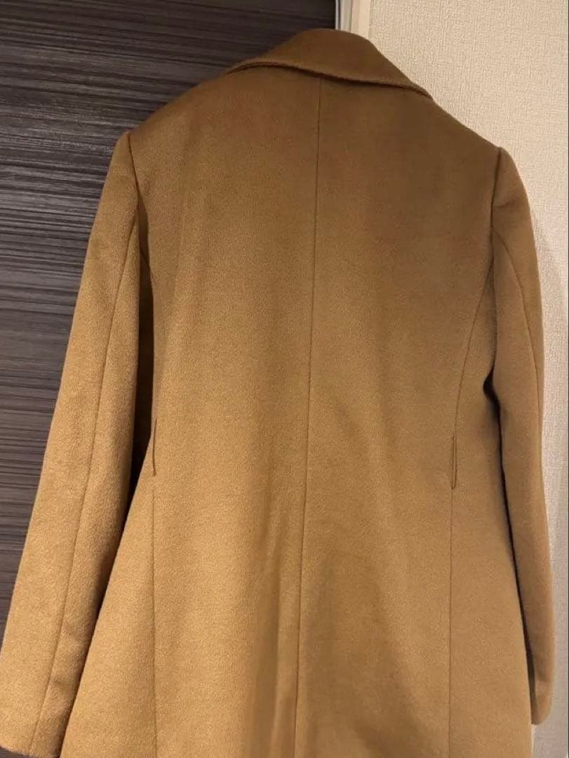 【美品】マックスアンドコー ラナウェイ ショートラン キャメル コート 40