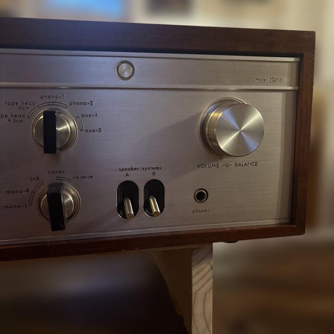 LUXＭＡＮラックスマンSQ-505プリメインアンプ