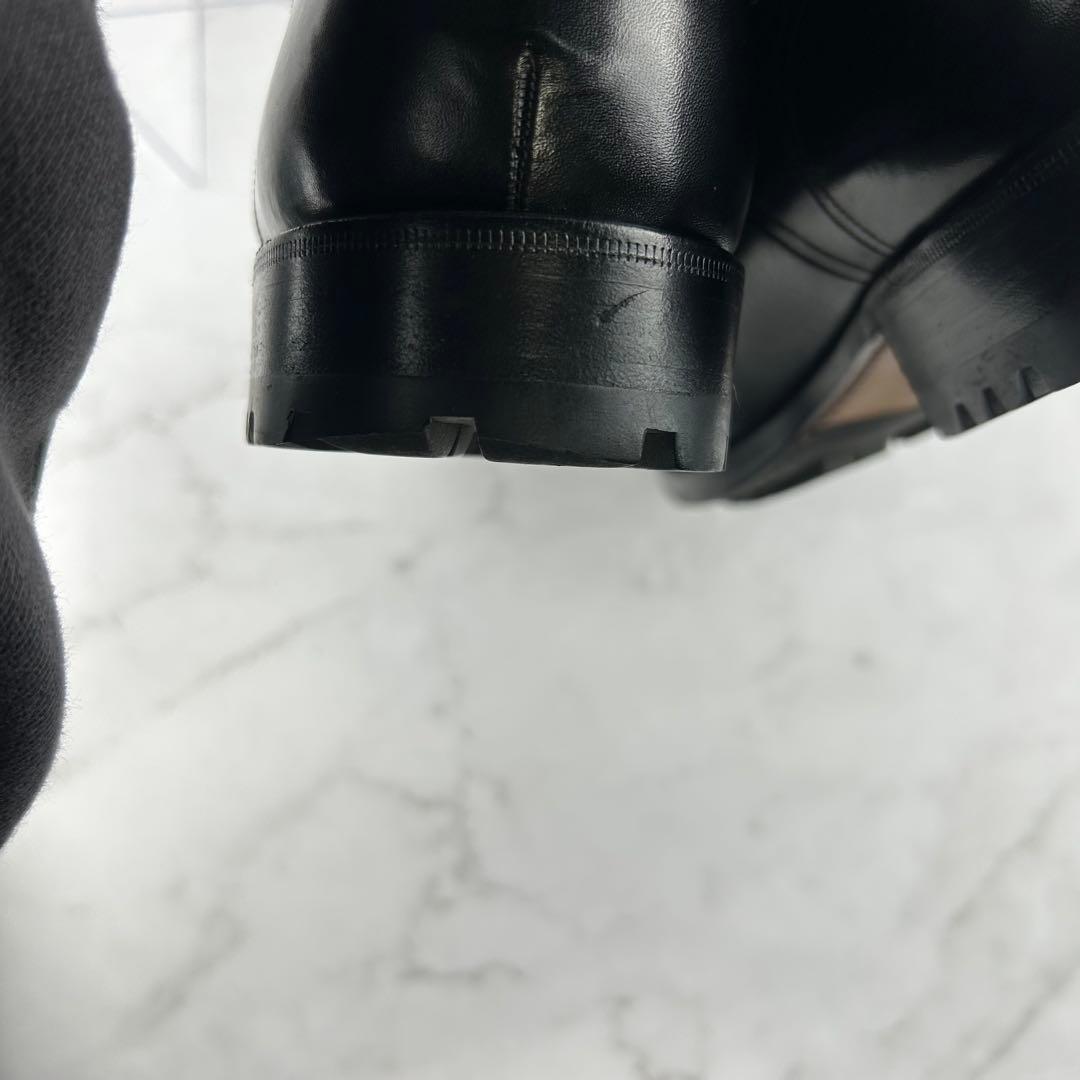 最終値下げ YANKO アトランタブーツ Uチップ 104032 黒 25.5