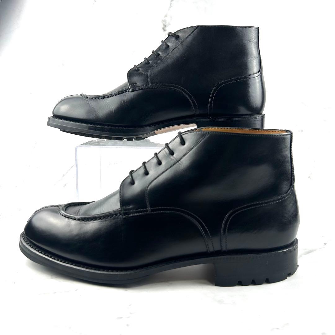 最終値下げ YANKO アトランタブーツ Uチップ 104032 黒 25.5