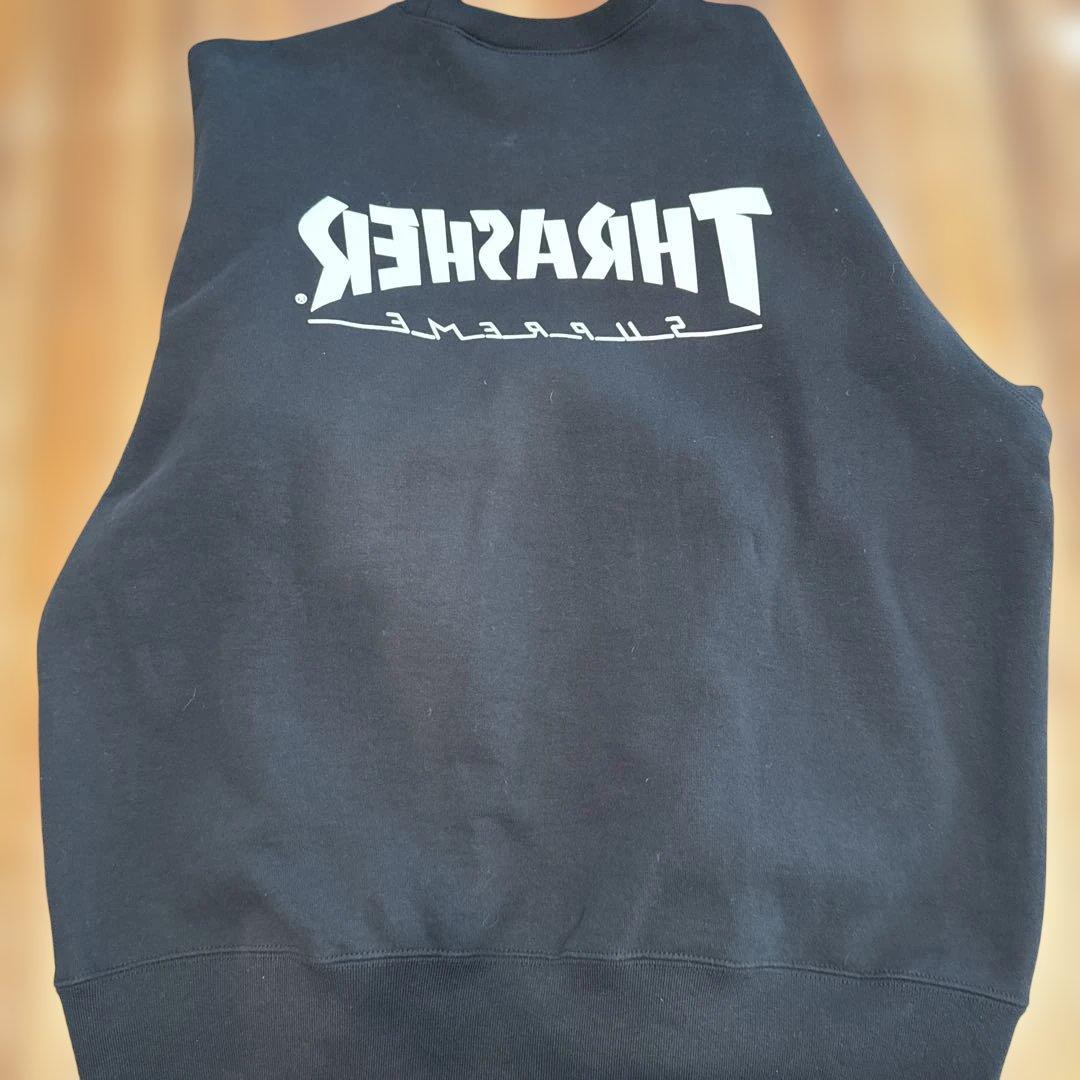 Supreme Thrasher コラボ クルーネック スウェット最安値シール有