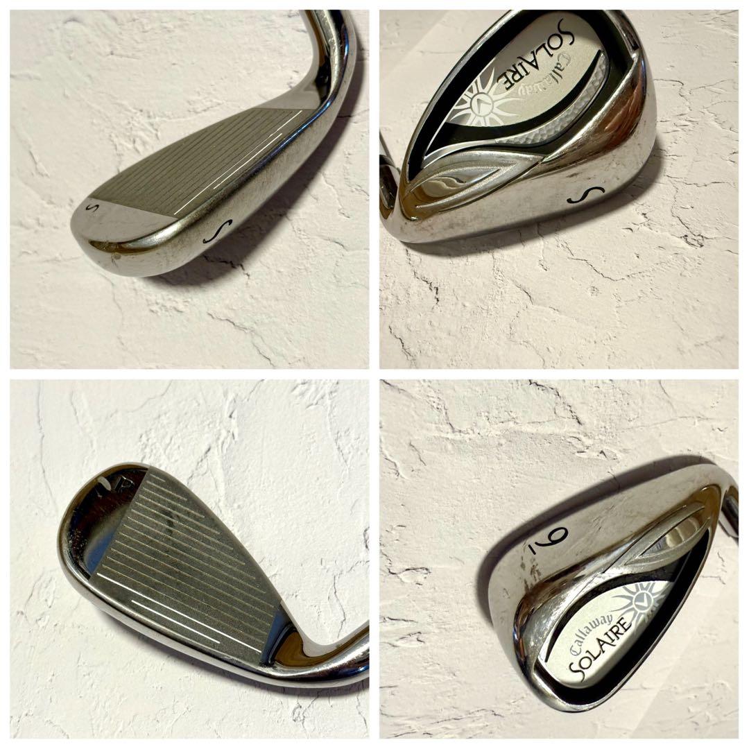 【バッグ◎】キャロウェイ ソレイル レディース ゴルフクラブ 8本セット 初心者