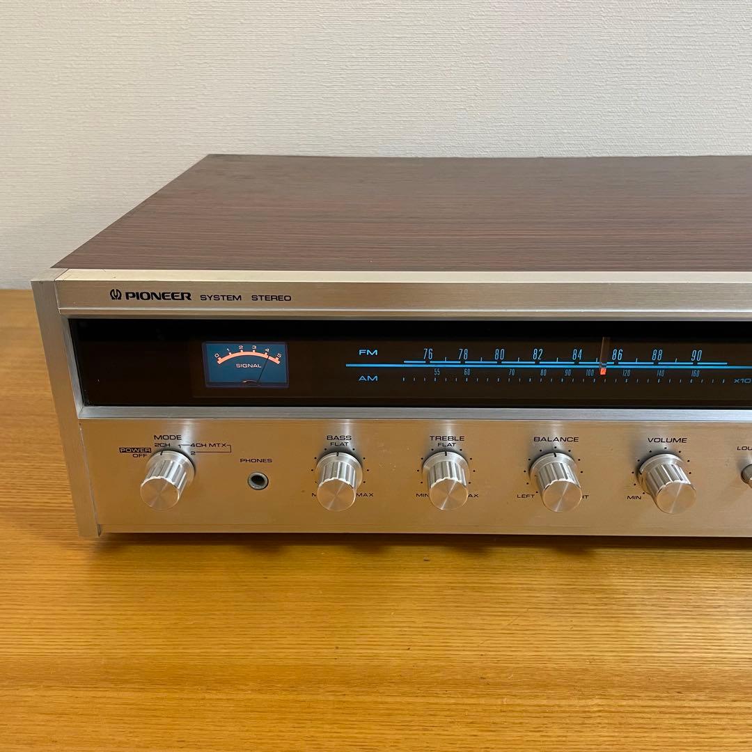 【動作品】パイオニア ステレオ レシーバーアンプES-2000（昭和レトロ）