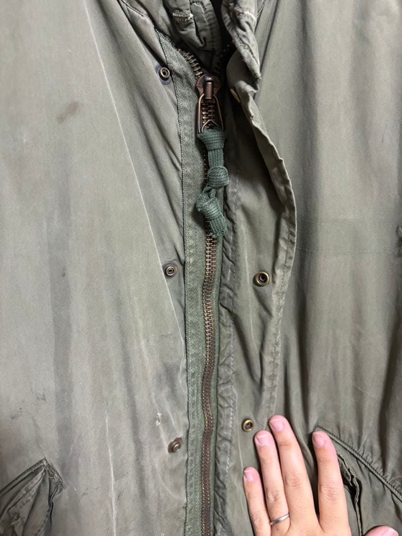 チ*フ様 米軍実物 M-65 フィッシュテールパーカー　Sサイズ　実物ライナー付