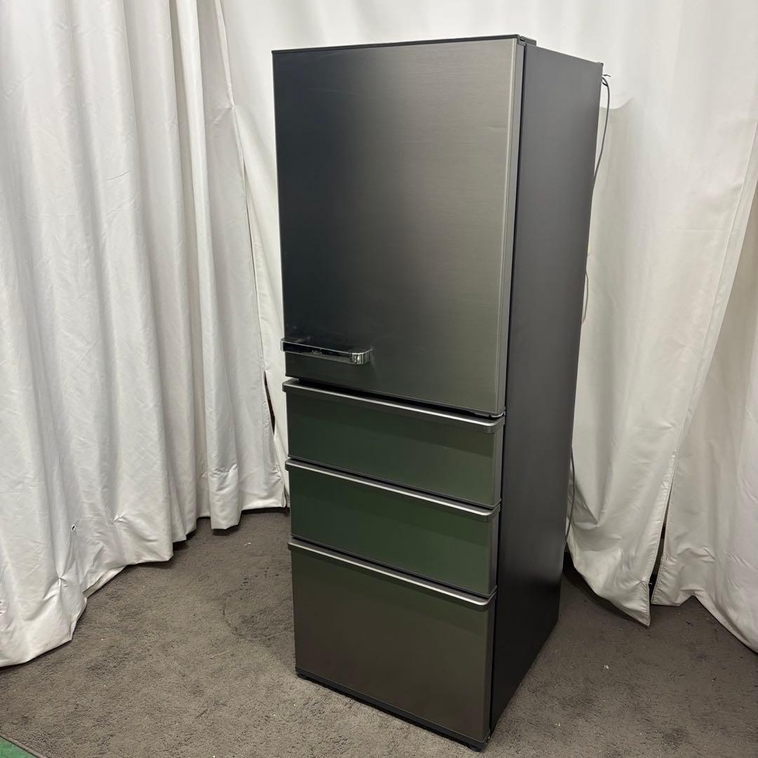 ★155　冷蔵庫　AQUA　300ℓ〜400ℓ　大型　安い　綺麗　右開　設置無料
