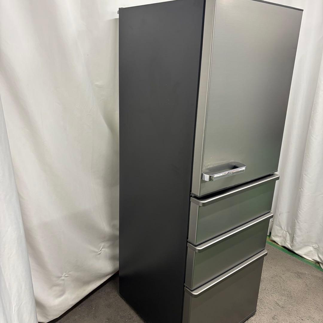 ★155　冷蔵庫　AQUA　300ℓ〜400ℓ　大型　安い　綺麗　右開　設置無料