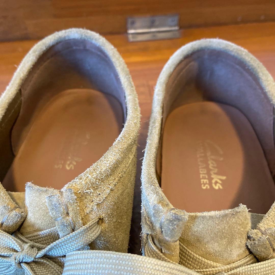 クラークスワラビー　ベージュ　UK9 1/2