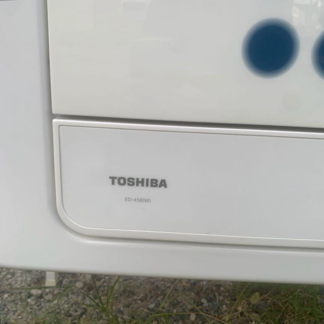 TOSHIBA 電気式衣類乾燥機 乾燥機 ED-458 2021年 引取り限定