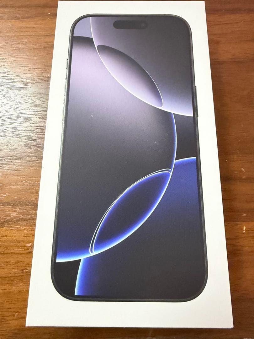 【保護フィルム別添】iPhone16 Pro Black 128GB