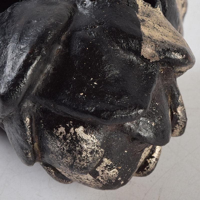 釜師　十三代　宮崎寒雉作　鋳銅　蓋置　共箱　V　9047