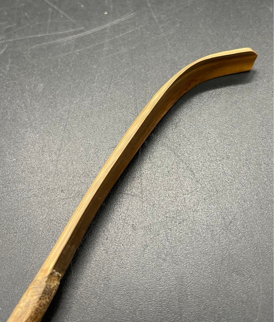 c330 茶杓　銘　おぼろ月　井口海仙　茶道具　共箱