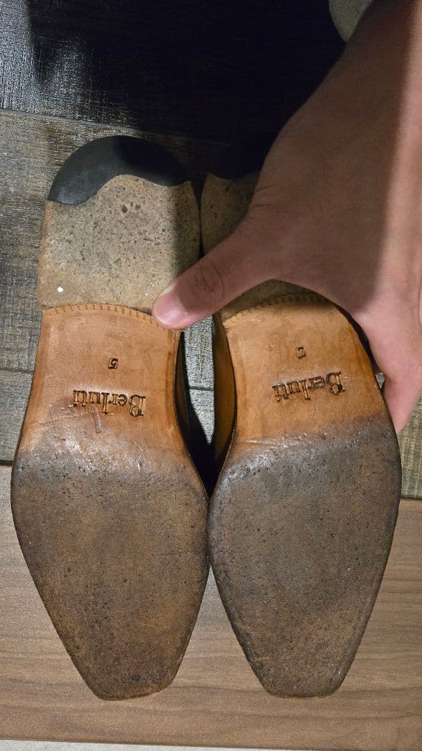 berluti モカ縫い ブラウン パティーヌ/ベルルッティ