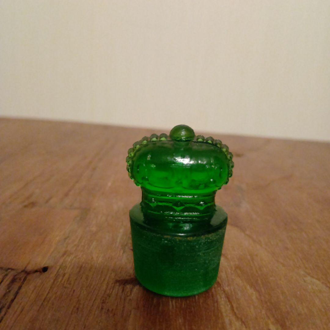 希少アンティーク　王冠　ガラス瓶　ザ・クラウン・パフューム・カンパニー　ロンドン