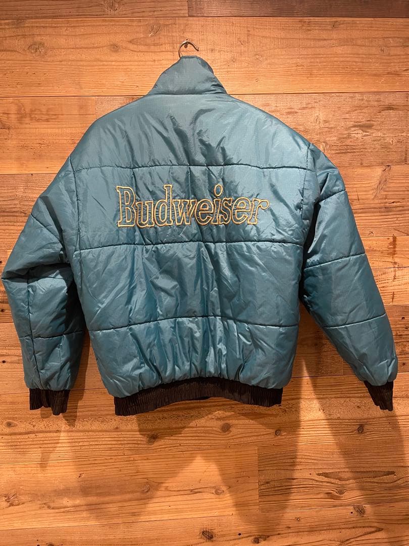 激レア vintage Bedweiserバドワイザー ナイロンジャケット XL