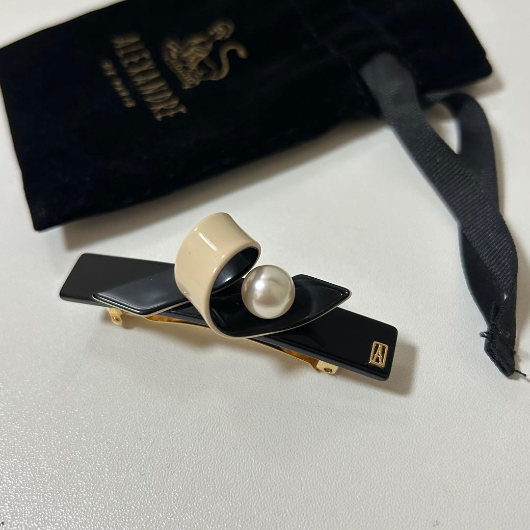 Alexandre de Paris バレッタブラック